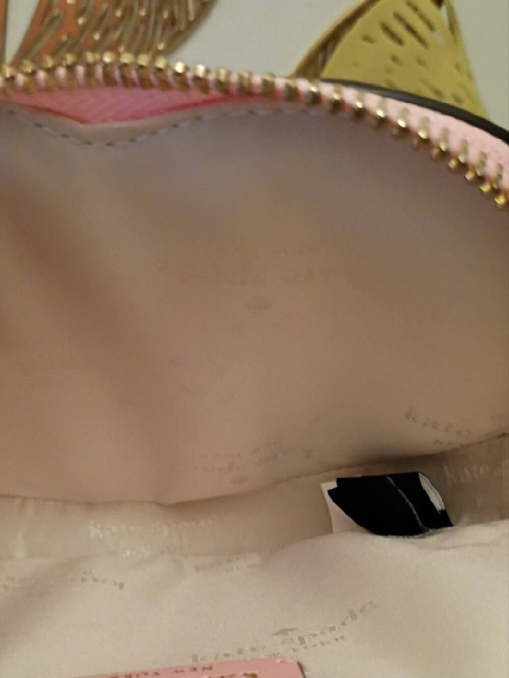 kate spade Pink Heart Wristlet with Pearl Strap - Picture 9 of 11